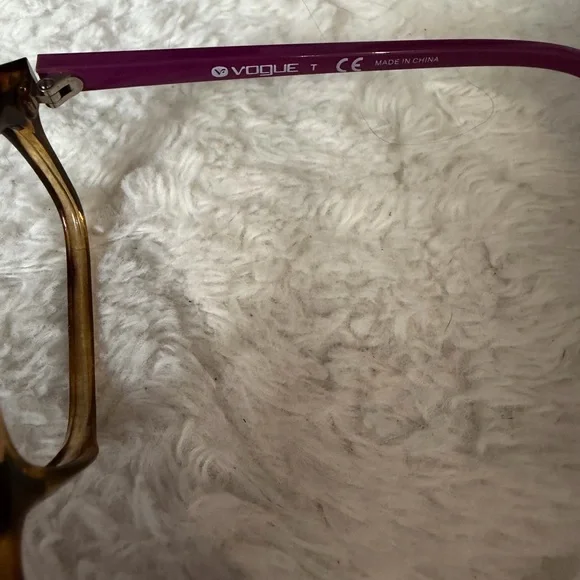 Vogue Brown and Purple Glasses - Picture 3 of 7